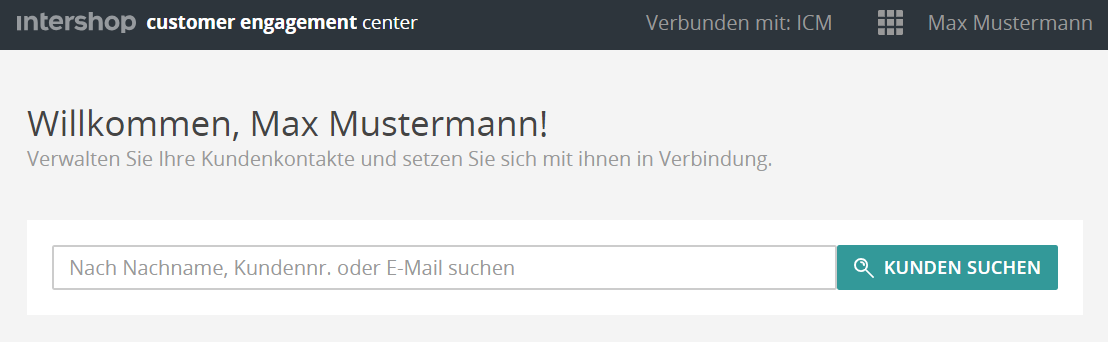 Kundensuche